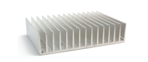 heat sinks made of zinc