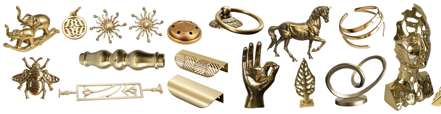 Custom Brass Handcrafted Decor Items
